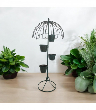 130CM GREEN METAL GARDEN PLANTER