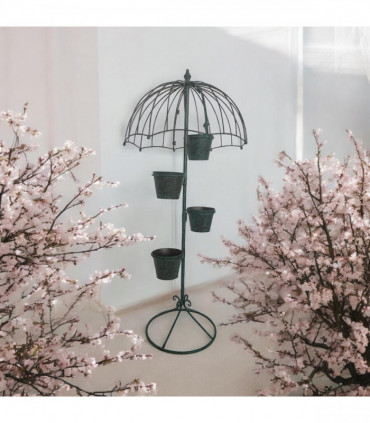 130CM GREEN METAL GARDEN PLANTER