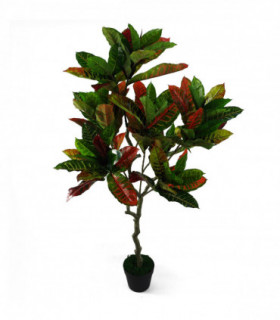 130cm Artificial Codiaeum Multicoloured House Plant