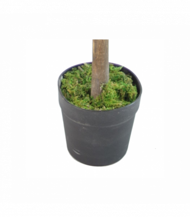 130cm Artificial Red & Green Ficus Tree