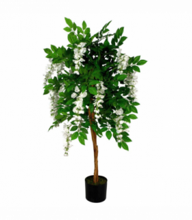130cm Leaf Design UK Realistic Artificial Wisteria Tree