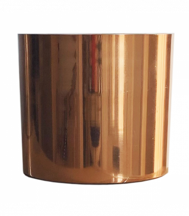 130cm Luxury Artificial Wisteria Tree White Flowers - Premium Range Copper Metal Planter