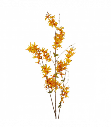 130cm Yellow Blossom Floral Spray Artificial