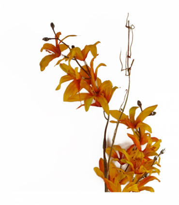 130cm Yellow Blossom Floral Spray Artificial