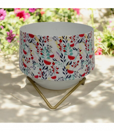 13CM PLANTER ON STAND