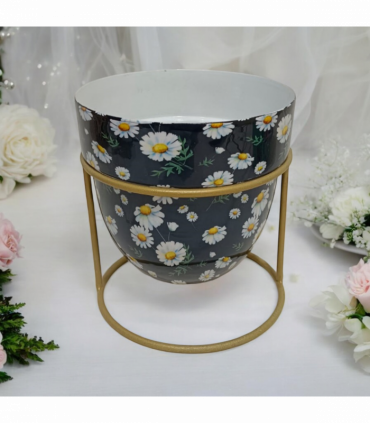 13CM PLANTER ON STAND