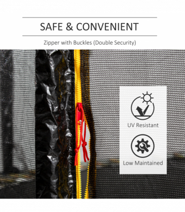 13FT Trampoline Replacement Spare Net Safety Enclosure Net Surround Net