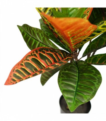 140cm Artificial Codiaeum Tree with 179 Leaves
