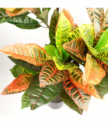 140cm Artificial Codiaeum Tree with 179 Leaves