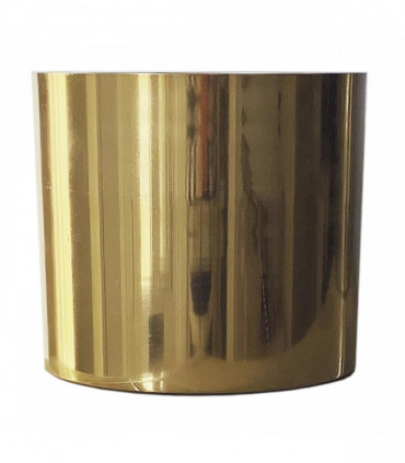 140cm Leaf Realistic Artificial Japanese Fruticosa Ficus Tree, Green Gold