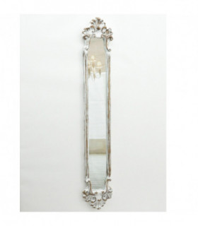 15 X 109CM ANTIQUE WASHED MIRROR