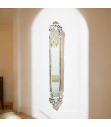 15 X 109CM ANTIQUE WASHED MIRROR