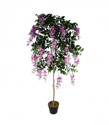 150cm Artificial Light Pink Purple Wisteria Tree