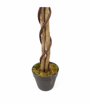 Artificial Pink Blossom Tree 150cm Pink Plastic Pot Fully Assembled Display