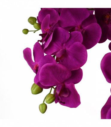 150cm Giant Purple Orchid Plant - Artificial - 189 flowers REAL TOUCH