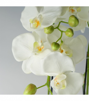 150cm Giant White Orchid Plant Artificial 189 flowers REAL TOUCH
