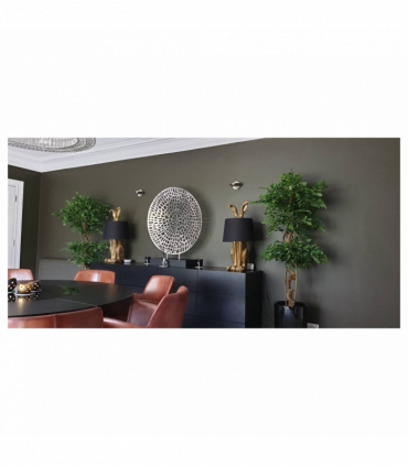 150cm Twisted Trunk Artificial Japanese Fruticosa Style Ficus Tree