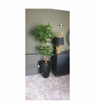 150cm Twisted Trunk Artificial Japanese Fruticosa Style Ficus Tree