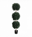 150cm UV Protected Triple Ball Topiary Tree Artificial