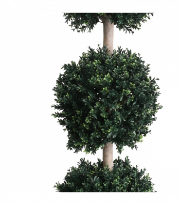 150cm UV Protected Triple Ball Topiary Tree Artificial