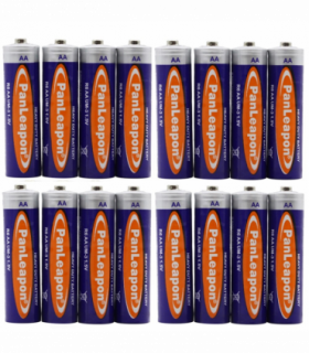 16 PCS AA Batteries 1.5V CarbonZinc AA Battery For Household Appliances Small Devices