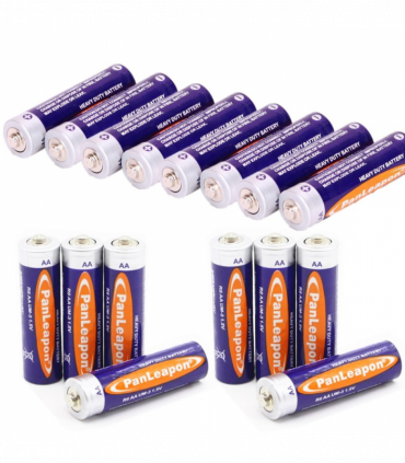 16 PCS AA Batteries 1.5V CarbonZinc AA Battery For Household Appliances Small Devices