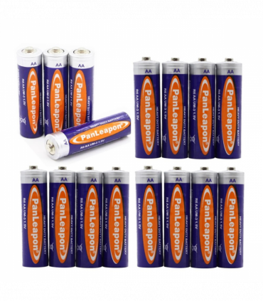 16 PCS AA Batteries 1.5V CarbonZinc AA Battery For Household Appliances Small Devices