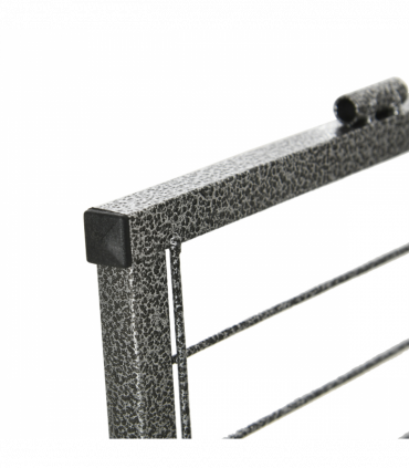 Steel Grey 16 Panels Heavy Duty Puppy Play Pen for Small, Medium Dogs 80Hcm