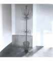 175CM GREY METAL COAT STAND/ UMBRELLA HOLD