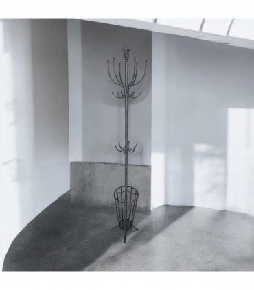 175CM GREY METAL COAT STAND/ UMBRELLA HOLD