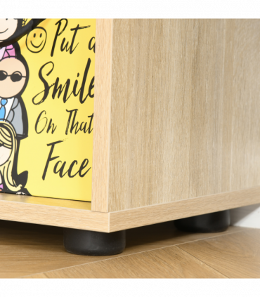 Bookcase 178cm 8-Shelf Beige Particleboard Melamine Surface 70cm x 24cm