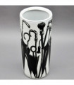 18" ROUND BLACK & WHITE UMBRELLA STAND
