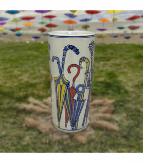 18"'UMBRELLA' COLOURED DESIGN UMBRELLA STA