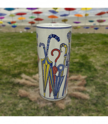 18"'UMBRELLA' COLOURED DESIGN UMBRELLA STA