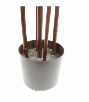 180cm Artificial Bamboo 1140 Red Green Silk Leaves