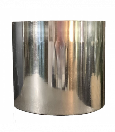 180cm Artificial Palm Tree Extra Large Silver Metal Planter