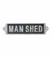 18CM MAN SHED WALL SIGN