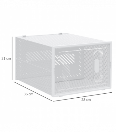 Clear Shoe Box