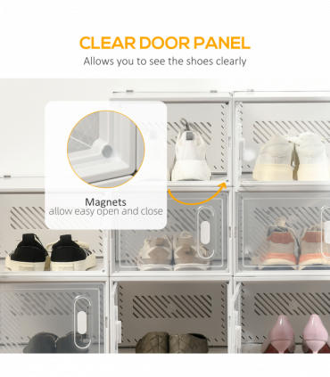 Clear Shoe Box
