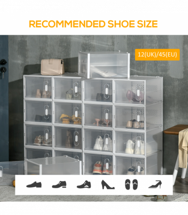 Clear Shoe Box