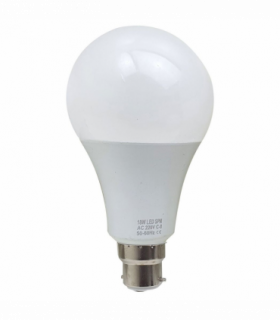 LED A60 Cool White Bulb 20.00 x 20.00 x 20.00 cm PVC, Metal White Pack 1