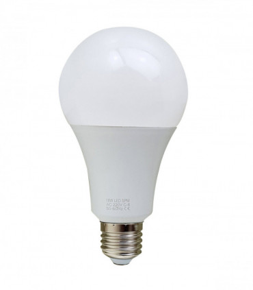 18W E27 Screw LED Light GLS bulbs, Energy Saving Edison  Cool White 6000K non dimmable lights