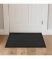 1PC Polypropylene Small Grid Composite Rubber Mat, Gray, 45x75x0.7cm, Kitchen & Home Floor Mat