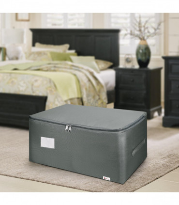 Storage Bags Organiser 50L Capacity Underbed Moving Bag - Dark Grey