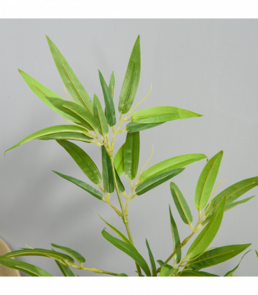 Artificial Bamboo Trees Green 15.5 x 120Hcm Decorative Plant Indoor/Outdoor