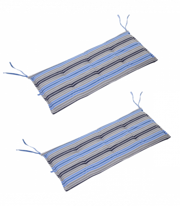 Polyester Bench Cushion Set