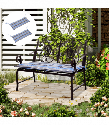 Polyester Bench Cushion Set