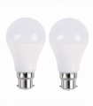 2 Pack 15W B22 Screw LED Light GLS bulbs, Energy Saving Edison  Cool White 6000K non dimmable lights