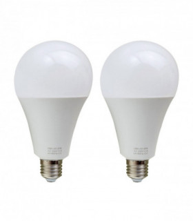2 Pack 25W E27 Screw LED Light GLS bulbs, Energy Saving Edison  Cool White 6000K non dimmable lights