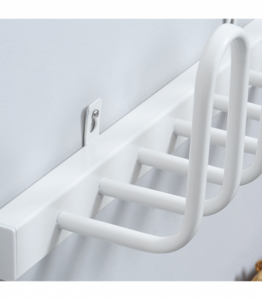 2 Pairs Electric Shoe Dryer, Wall Mount Boots, Leather Shoes, Socks, White